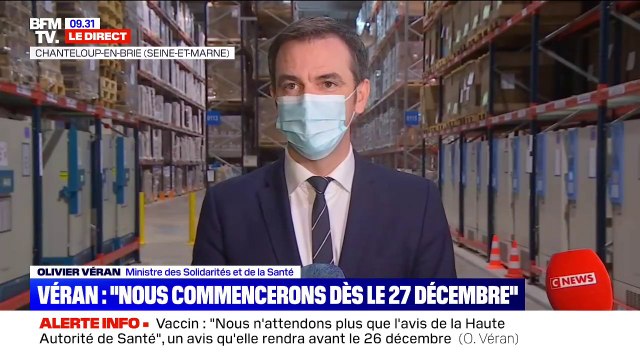 Olivier Véran sur le projet de loi sur la gestion des urgences sanitaires: l'objectif est de ne pas rentrer dans un état d'urgence