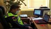 Ağrı İl Jandarma Komutanlığı Trafik Timlerince Öğrencilere Online Trafik Güvenliği Eğitimi Verildi