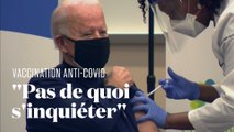 Joe Biden se fait vacciner contre le Covid-19 et appelle les Américains à faire de même
