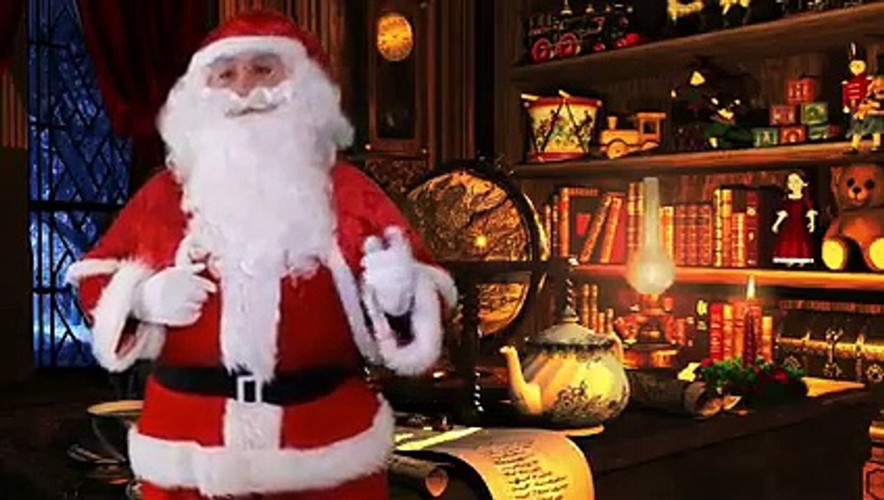 Le Père Noël a quelque chose à vous dire... Regardez