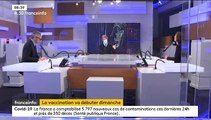 Début de la campagne de vaccination, nouvelle variante du coronavirus : le professeur Jean-Daniel Lelièvre était l'invité du 8h30 franceinfo