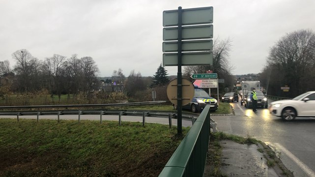 Accident RN12 Lamballe 22 décembre 2020