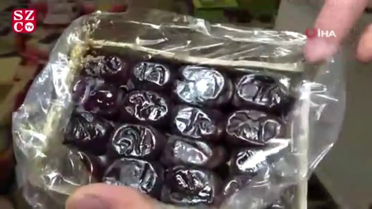 Elazığ’da 1,5 ton bozulmuş hurma yakalandı