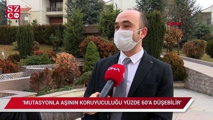 Descargar video: 'Mutasyonla aşının koruyuculuğu yüzde 60'a düşebilir'