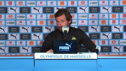Villas-Boas et le match Angers - OM