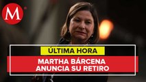 Martha Bárcena, embajadora de México en EU, anuncia su retiro