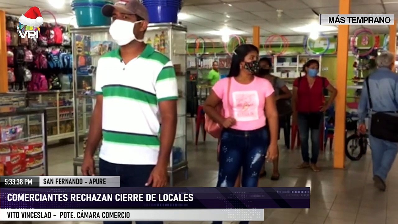 Preocupación por posible cierre de comercios en San Fernando - Apure - VPItv