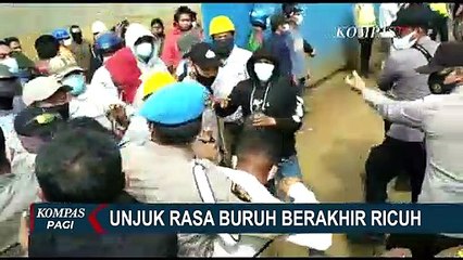 Télécharger la video: Unjuk Rasa Buruh Ricuh, Massa Merusak Alat Berat Milik Perusahaan