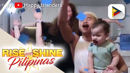 TALK BIZ: Andi Eigenmann, sinurpresa ang pamilya sa DIY gender reveal ng kanilang baby number 3