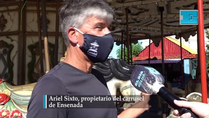 Cambio de vida - renunció en plena pandemia a su trabajo como empleado de comercio luego de 30 años para vivir de una calesita