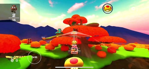 Mario Kart Tour - Clearing Daisy Cup Goomba Takedown Challenge