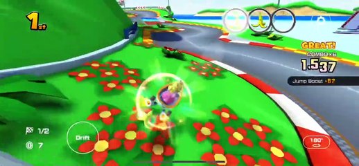 Mario Kart Tour - Egg 1 Kart Gameplay (Winter Tour Token Shop Reward)