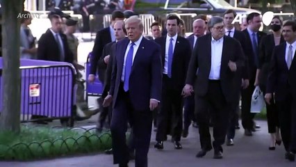 Trump anuncia la salida del gobierno de EEUU del fiscal general Bill Barr