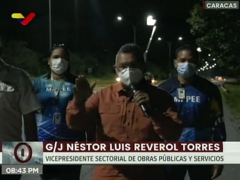 MPPEE ejecuta Plan Integral de Iluminación en Autopista Gran Mariscal de Ayacucho