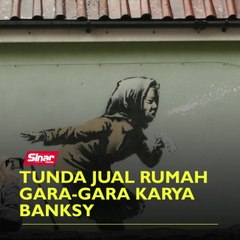 Tunda jual rumah gara-gara karya Banksy