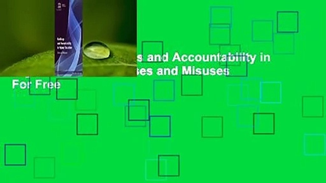 Full E-book  Rankings and Accountability in Higher Education - Uses and Misuses  For Free