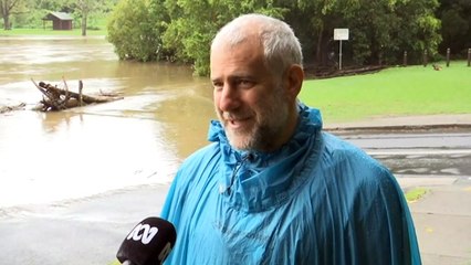 Flash flooding, strong winds lash Australia's east coast