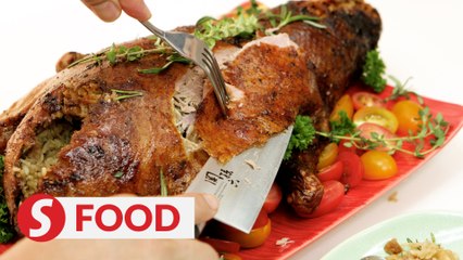 Retro Recipe: Wild rice roast duck