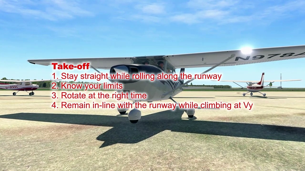 How To Do The Landing Circuit with Cessna 172 (Basic Circuits)