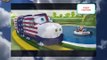USA CARTOON TRAIN - Toy Factory Choo Choo Cartoon Trains For Kids