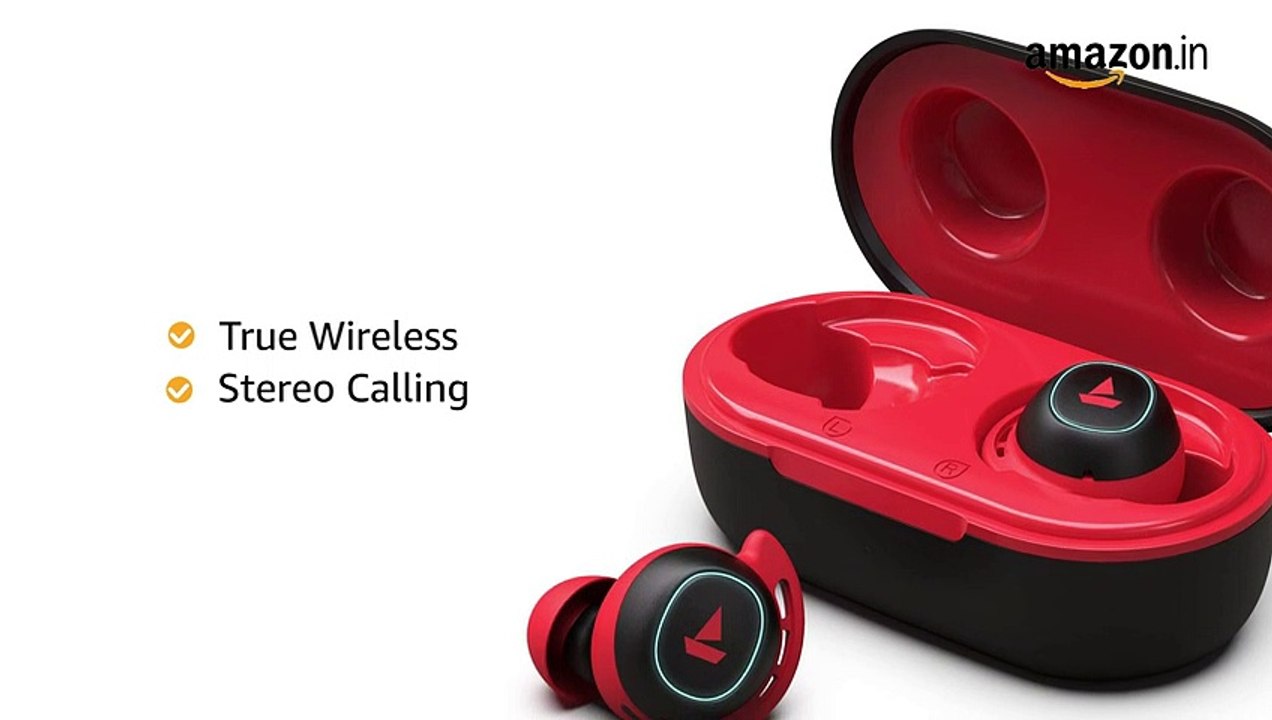 Boat Airdopes 441 TWS Ear buds with IWP technology,immersive audio, upto 30H total playback,ipx7 amazon products