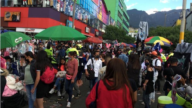 Así aprovechan los delincuentes los tumultos en San Victorino para robar
