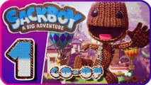 Sackboy A Big Adventure Walkthrough Part 1 • Co-Op • (PS4, PS5)