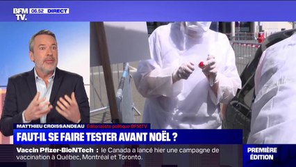 Covid-19: faut-il se faire tester avant Noël ?