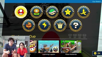 Mario Kart in REAL LIFE ! Ryan Plays Mario Kart LIVE HOME CIRCUIT