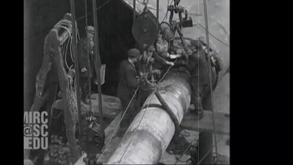 RMS Olympic in Drydock