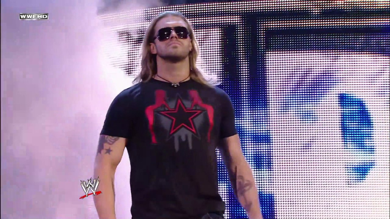 Firma de contrato entre Edge y Big Show para Wrestlemania 25