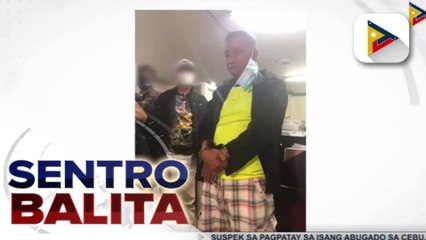 Suspek sa pagpatay sa isang abogado sa Cebu City, naaresto na ng NBI