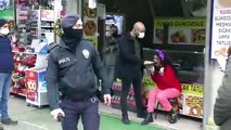Maskesiz gezen kadın ortalığı birbirine kattı! Önce polise saldırdı, sonra kriz geçirdi!