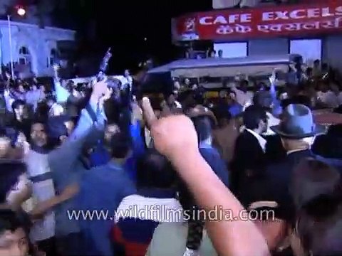 Aishwarya Rai, Madhuri Dixit, Shah Rukh Khan at the screening of movie Devdas