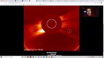 Possible sundiving comet on Lasco C3 spaceweather news 15 december 2020
