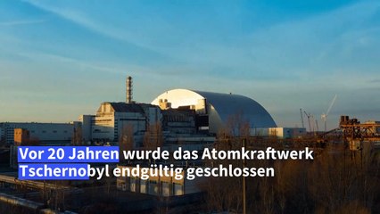 Atomruine: Kraftwerk Tschernobyl seit 20 Jahren stillgelegt