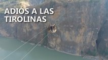 La ciudad china de Yunnan cambia las tirolinas por los puentes para mejorar la economía