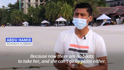 Video chat only hope for divided Rohingya couple