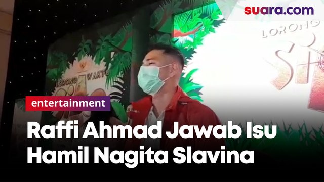 Raffi Ahmad Jawab Isu Hamil Nagita Slavina
