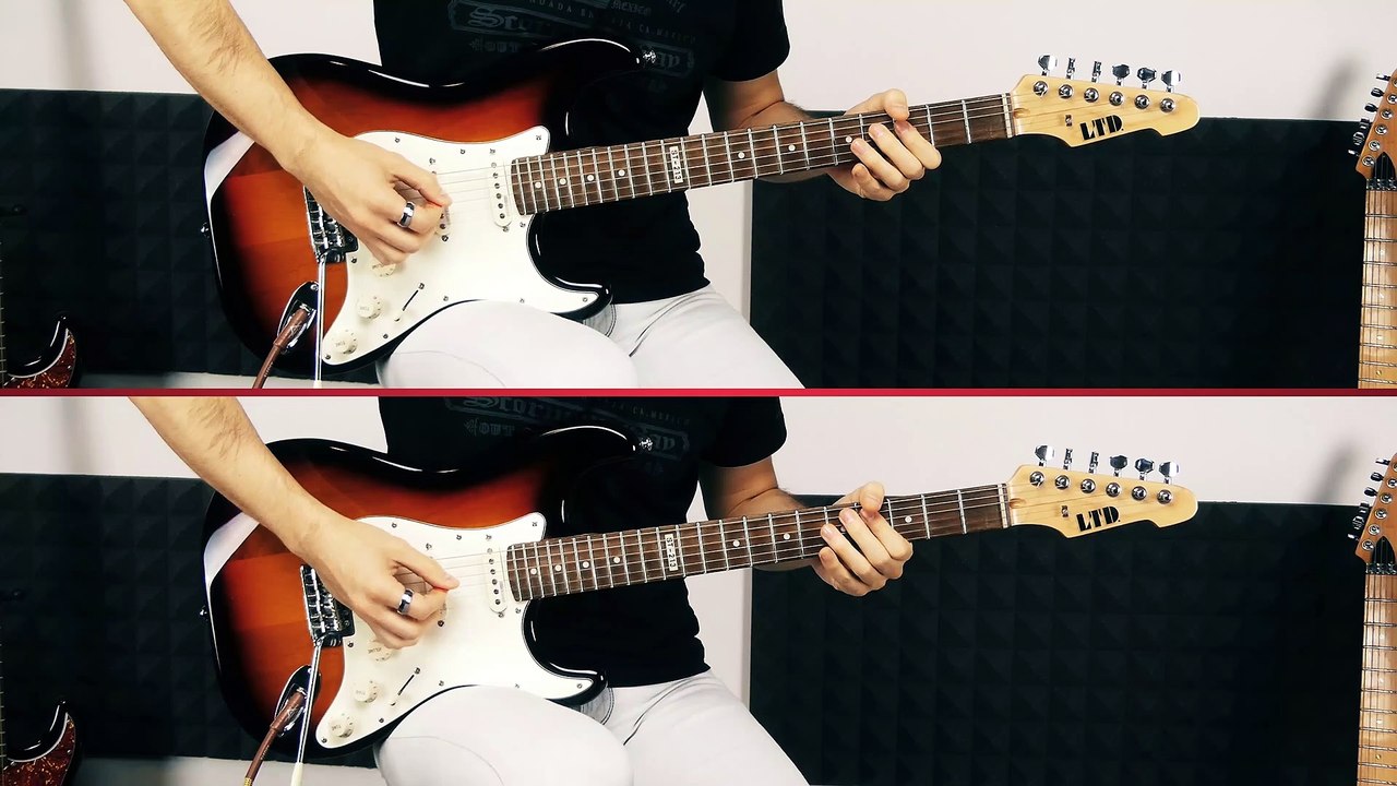 Yngwie Malmsteen - Far Beyond The Sun - Main Riff (Guitar Tutorial)