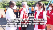 Letizia regresa a Honduras en su primer viaje internacional tras la pandemia