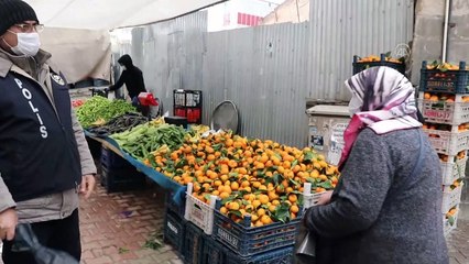 ELAZIĞ - Pazarda HES kodu denetimi