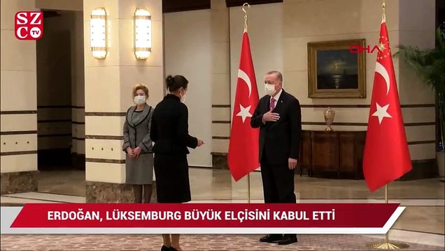 Cumhurbaşkanı Erdoğan, Lüksemburg Büyükelçisini kabul etti