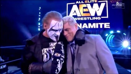 (ITA) Sting si confronta con Cody Rhodes (AEW Dynamite 11/12/2020)
