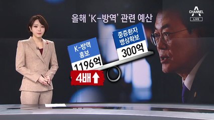[단독]K-방역 홍보에 1196억 예산 투입…병상 확충에 300억