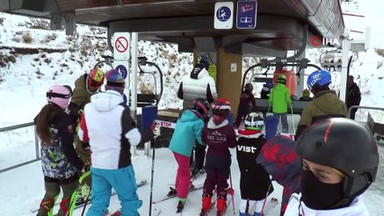 Anatolia kupası kayak yarışları 11 ülkenin katılımıyla Erzurum’da başladı