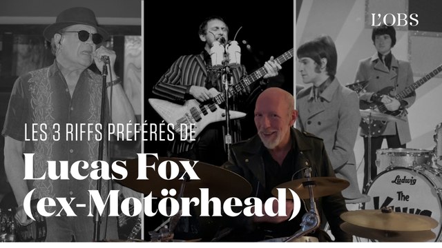 Les trois riffs préférés de Lucas Fox, batteur cofondateur de Motörhead