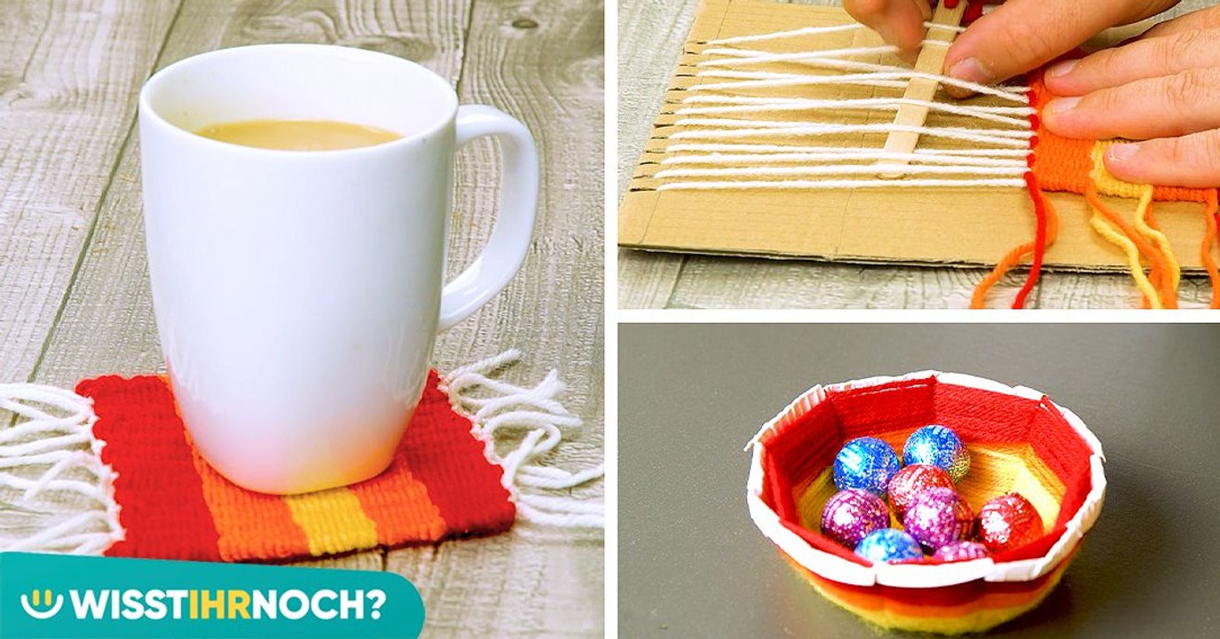 2 einfache Dinge, die du mit Wolle machen kannst!