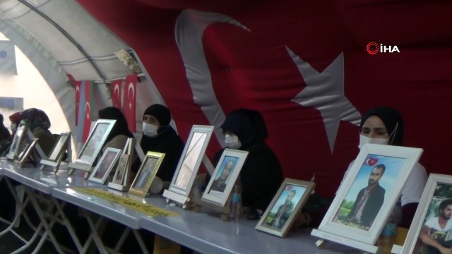 Evlat nöbetindeki aileler soğuk havalara rağmen eylemlerini sürdürüyor