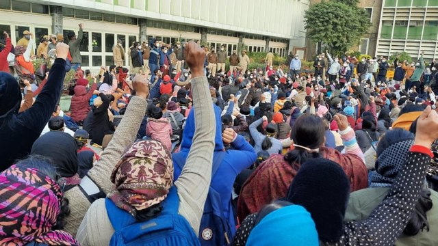 Ground Report: AIIMS Nurses on indefinite strike